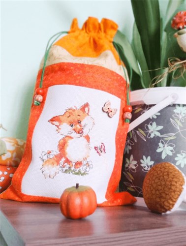 Little Fox 0-33 Counted Cross-Stitch Kit