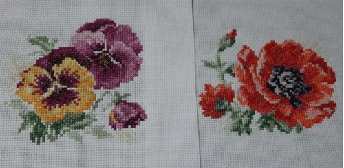 Pansies 0-81 Counted Cross-Stitch Kit