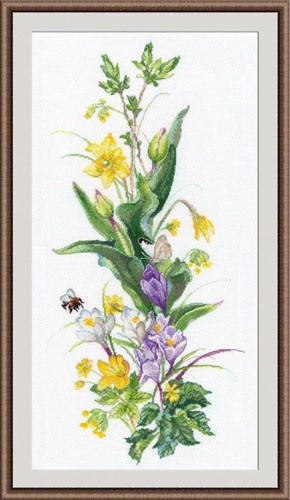 Brave Bumblebee 1015 Counted Cross Stitch Kit