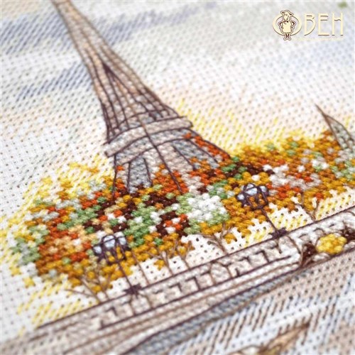 Autumn in Paris 1044 Counted Cross Stitch Kit
