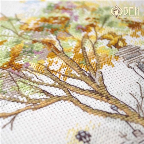 Autumn in Paris 1044 Counted Cross Stitch Kit