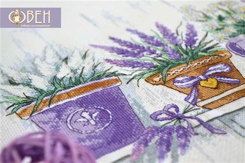 Lavender  tenderness 1083 Counted Cross Stitch Kit