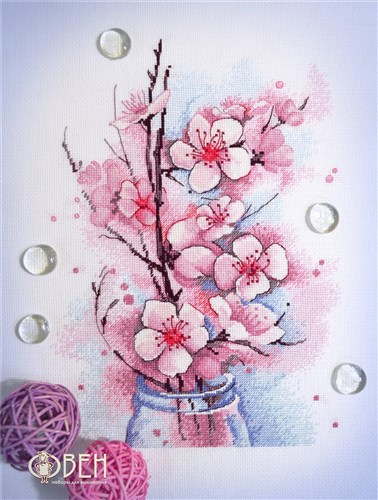 Apple Blossom 1187 Counted Cross Stitch Kit