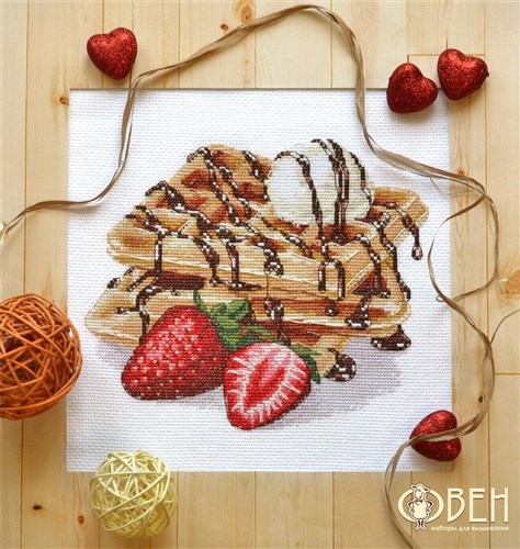 Viennese Waffles 1236 Counted Cross Stitch Kit
