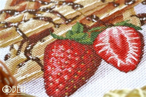 Viennese Waffles 1236 Counted Cross Stitch Kit