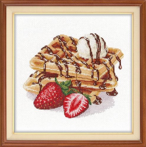 Viennese Waffles 1236 Counted Cross Stitch Kit