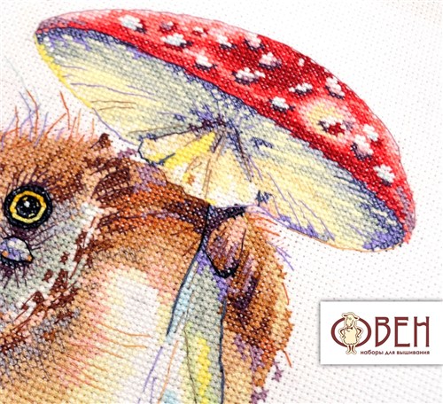 Umbrella for owl 1237 Counted Cross Stitch Kit