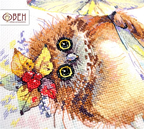 Umbrella for owl 1237 Counted Cross Stitch Kit
