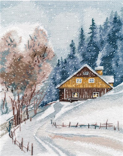 The enchantress winter 1242 Counted Cross Stitch Kit