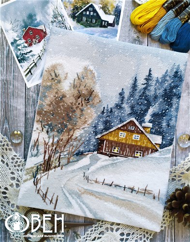 The enchantress winter 1242 Counted Cross Stitch Kit
