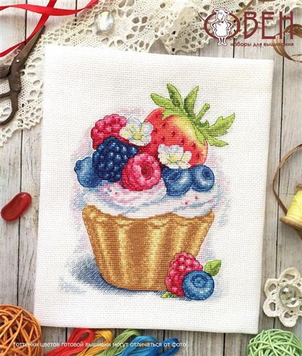 Berry Dessert 1253 Counted Cross Stitch Kit
