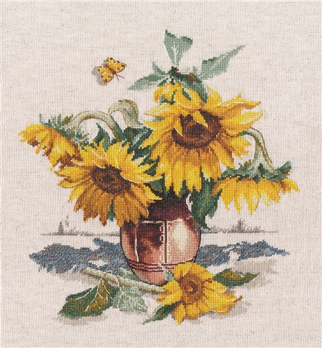 Sunny flowers 1400 Counted Cross Stitch Kit