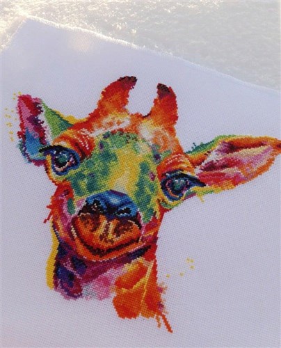 Giraffe 1434 Counted Cross Stitch Kit