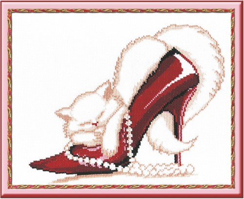 Little shoe  279 Counted Cross Stitch Kit