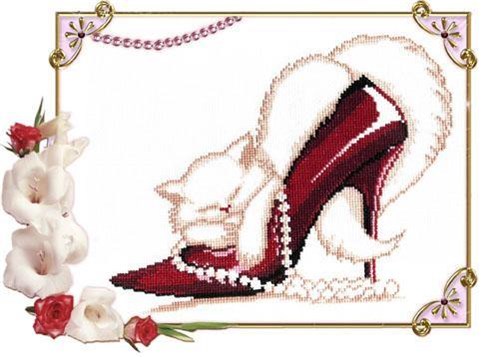 Little shoe  279 Counted Cross Stitch Kit