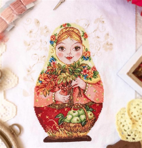 Matreshki. Autumn Beauty 6-06 Counted Cross Stitch Kit