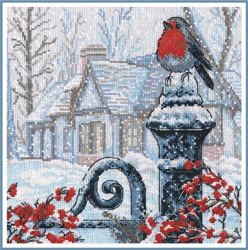 Christmas morning  693 Counted Cross Stitch Kit