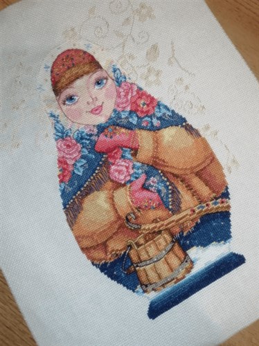 Matreshki. Winter Beauty 6-07 Counted Cross Stitch Kit