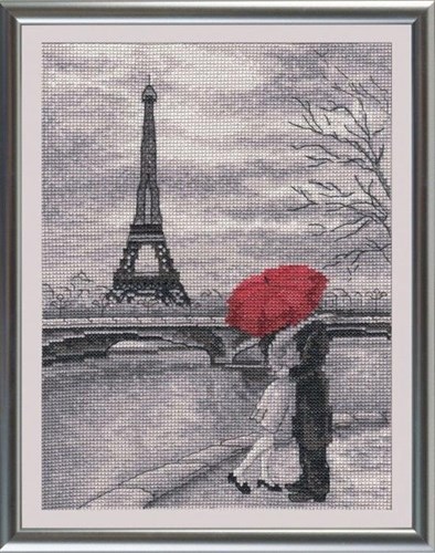 Parisian Embankment 704 Counted Cross Stitch Kit