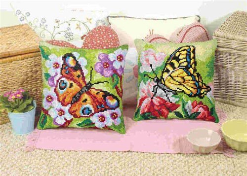 Needlepoint Cushion Kit  "Butterfly" 9379
