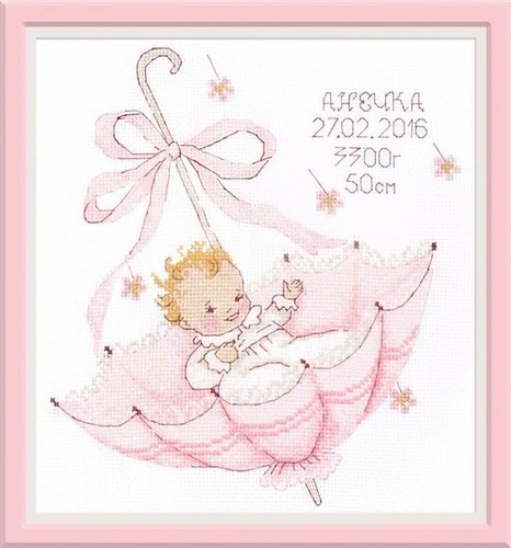 Little Gift. Annie 965 Counted Cross Stitch Kit