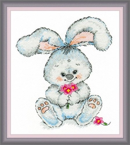 Baby Hare 989 Counted Cross Stitch Kit