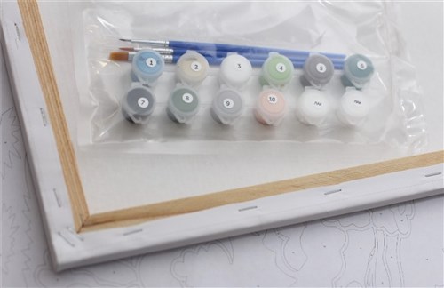 Painting by Numbers kit Crafting Spark Heaven Gardens A117 19.69 x 15.75 in