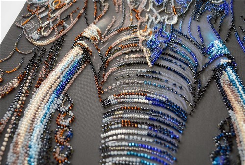 Bead Embroidery Kit - Sage gaze