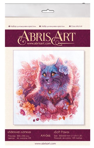 Cross-stitch kit Soft Paws AH-066