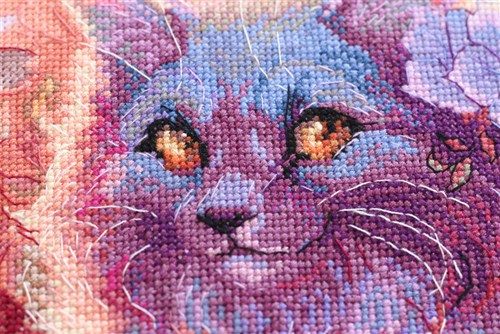 Cross-stitch kit Soft Paws AH-066
