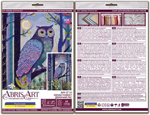 Cross-stitch kits - Dense forest