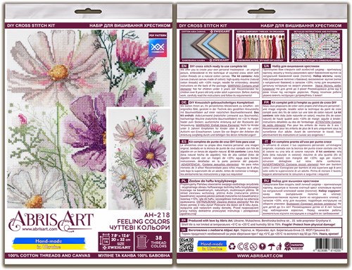Cross-stitch kits - Feeling colors