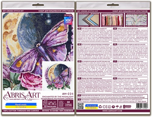 Cross-stitch kits - Enchanted by the moonlight