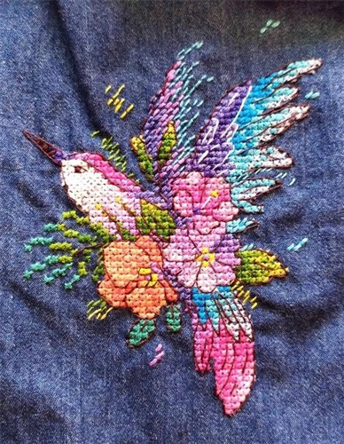 Bird of Paradise Cross Stitch Kit B-256 / SV-256