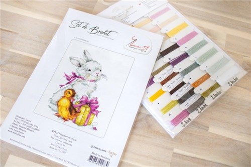 Easter greeting card B1127L Counted Cross-Stitch Kit