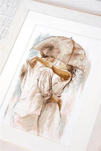 Under Umbrella B2293L Counted Cross-Stitch Kit