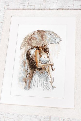 Under Umbrella B2294L Counted Cross-Stitch Kit