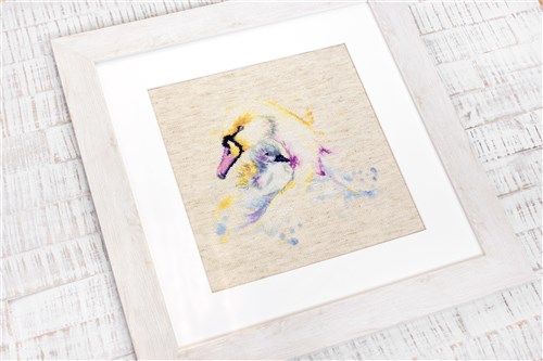 The swans B2297L Counted Cross-Stitch Kit