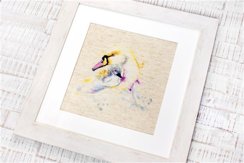 The swans B2297L Counted Cross-Stitch Kit