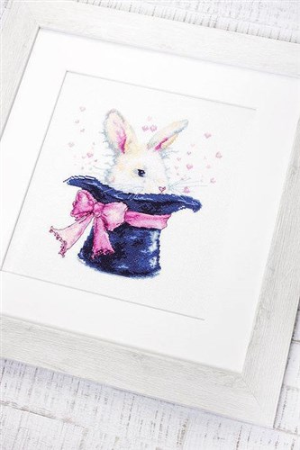 Rabbit B2302L Counted Cross-Stitch Kit