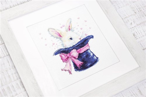 Rabbit B2302L Counted Cross-Stitch Kit