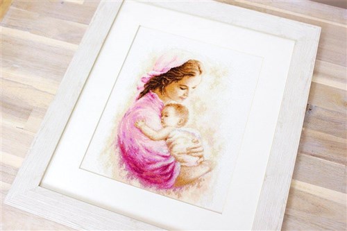 Mother and Child B536L Counted Cross-Stitch Kit