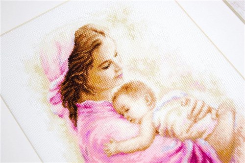 Mother and Child B536L Counted Cross-Stitch Kit