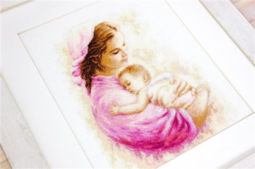 Mother and Child B536L Counted Cross-Stitch Kit