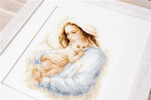 Mother and Child B537L Counted Cross-Stitch Kit