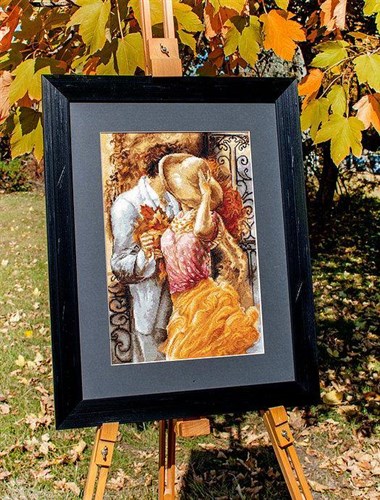 Autumn Leaves B554L Counted Cross-Stitch Kit