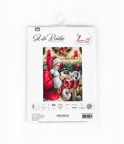 Santa Claus B602L Counted Cross-Stitch Kit