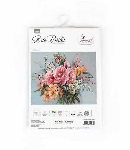 Flower bouquet BA2364L Counted Cross-Stitch Kit