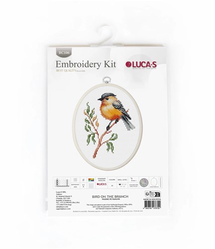 Bird On The Branch BC106L Counted Cross-Stitch Kit