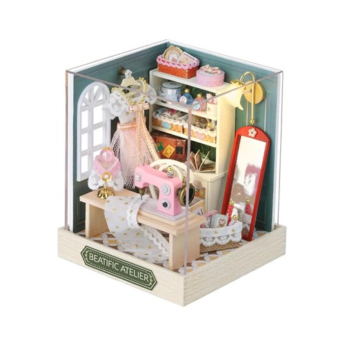 Miniature Wizardi Roombox Kit - Beatific Atelier Dollhouse Kit